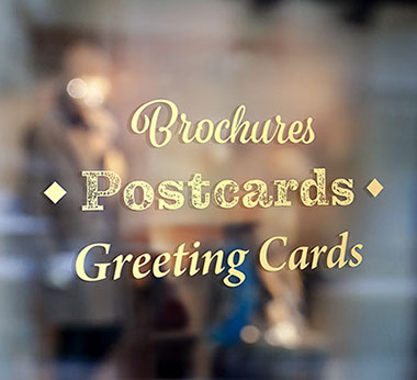 Brochures, Postcards, Greeting Cards, Miscellaneous, Production, Print Production, Portfolio, Examples